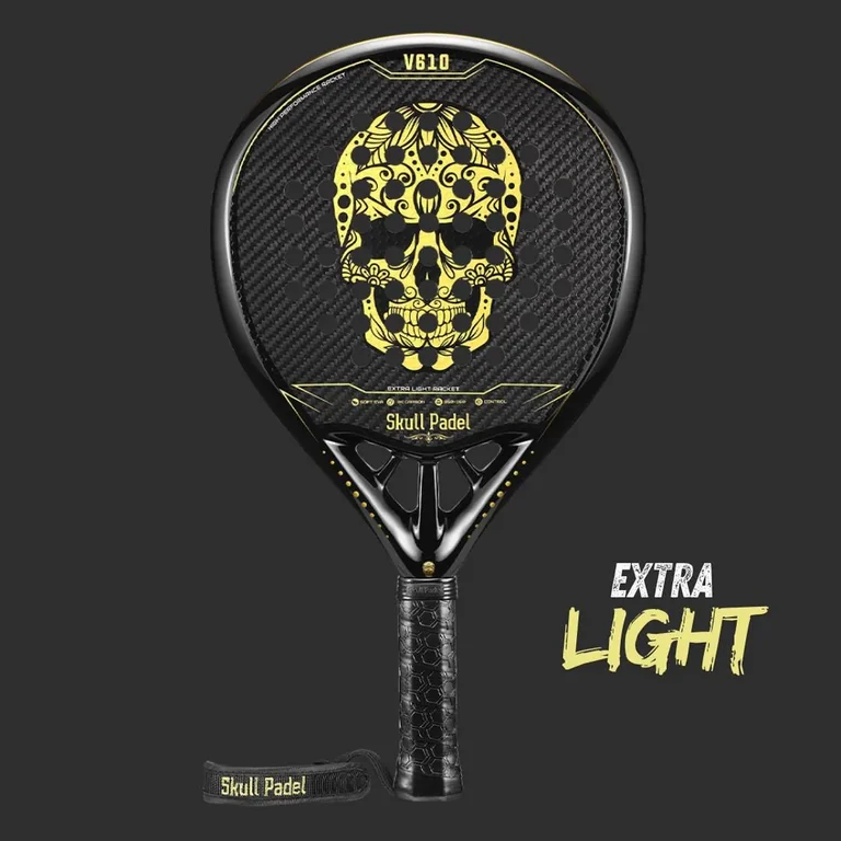 Skull Padel V610 Gold Skull